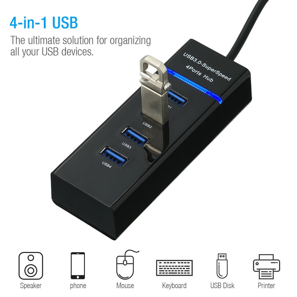 3.0 usb hub  - Atron HUB303 3.0 usb hub  - Atron HUB303